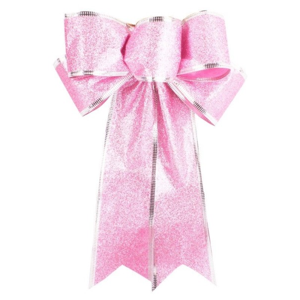 Lazos navideños rosa claro Lazos navideños rosa claro