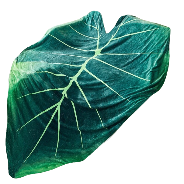 Leaf Shaped Blanket 130 x 150 cm 1