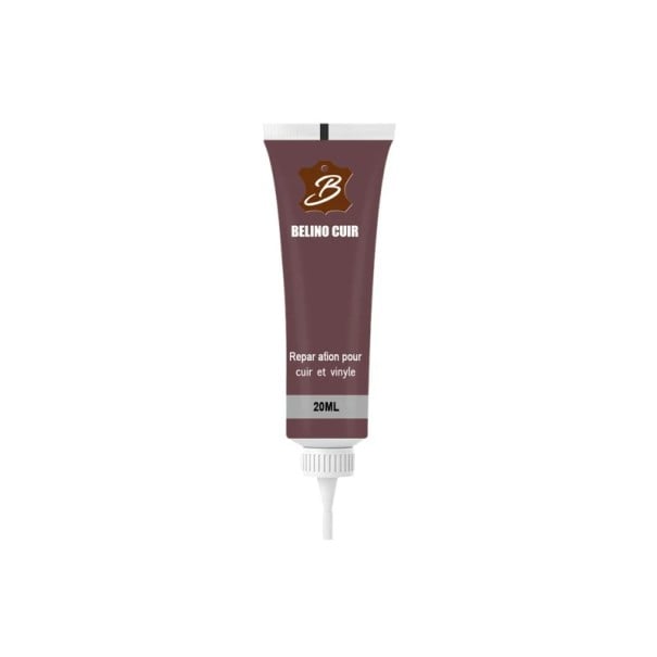 Leather Repair Gel 20 ml Cream Renovating Gel for Leather Upholstery Car Seats Repairs Cracks Splits Restoration Leather Furniture dark brown