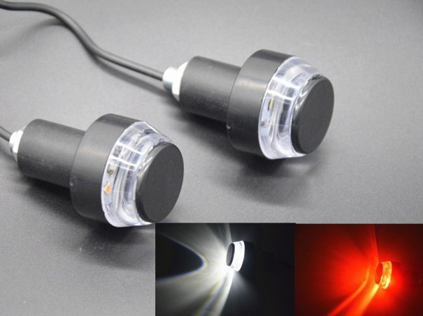 LED blinklys til motorcykel 2 stk. B652 rød