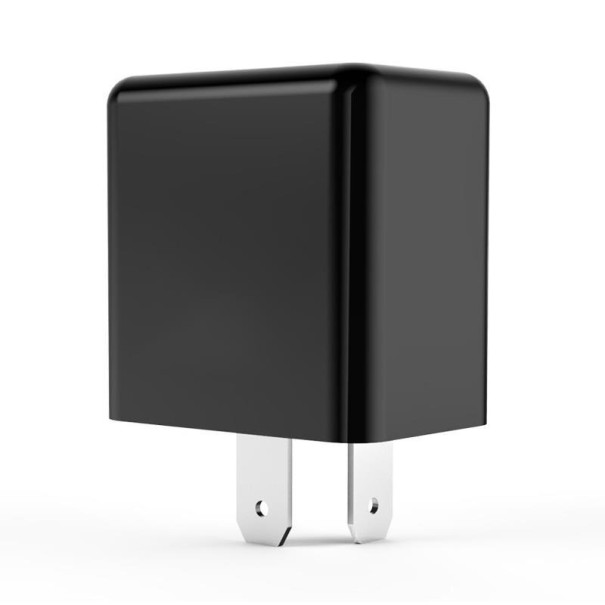LED-blinklyskontakt 2-benet sort
