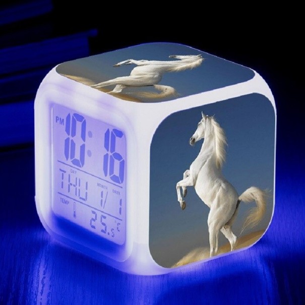 LED-bureauklok 8