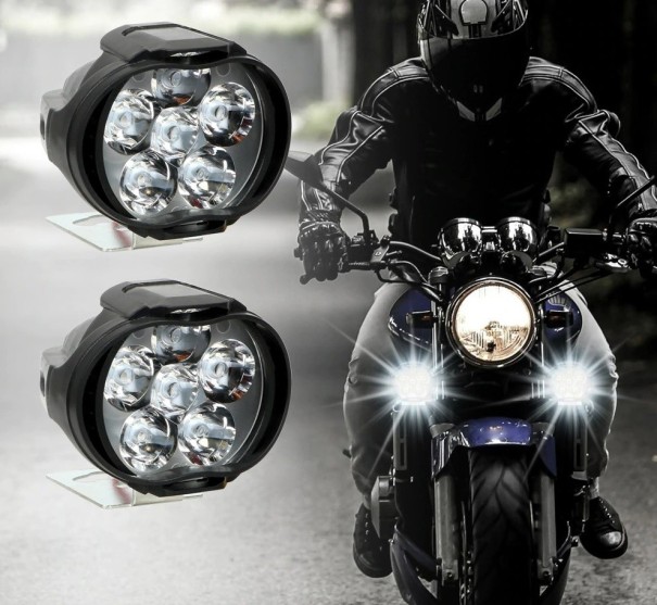 LED-Frontlicht für Motorrad 2 Stk 1