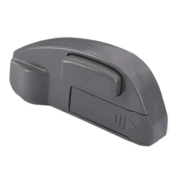 LED Lampe 6,5×2×2,8 cm zur Staubdetektion im Staubsauger grau ohne Batterie ABS Kunststoff Licht für mikroskopischen Staub und Tierhaare 1