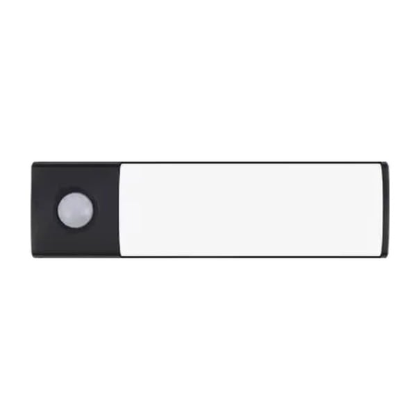 LED Licht mit Bewegungssensor 10 cm Kabellos Magnetisch 3 Lichtfarben Dimmbar USB-C Aluminium Schwarz Unter der Küchenzeile für Schränke 1