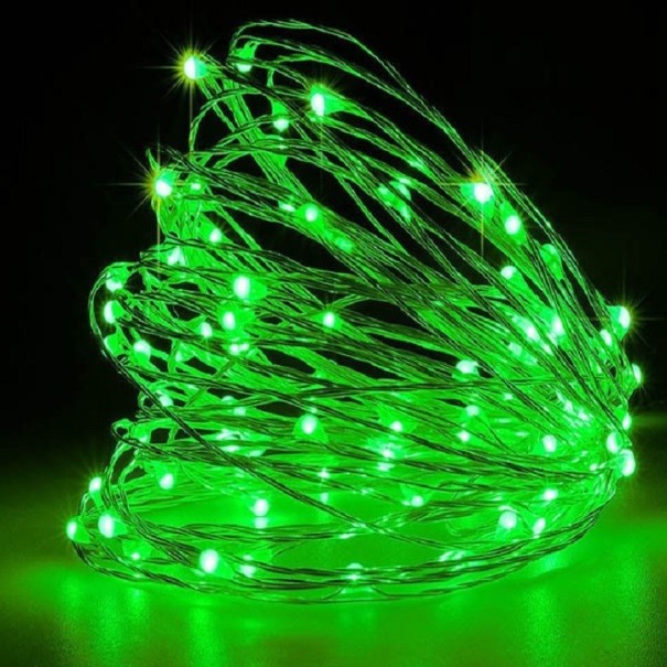 LED-lichtketting groen M