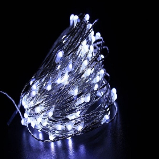 LED ljuskedja vit L