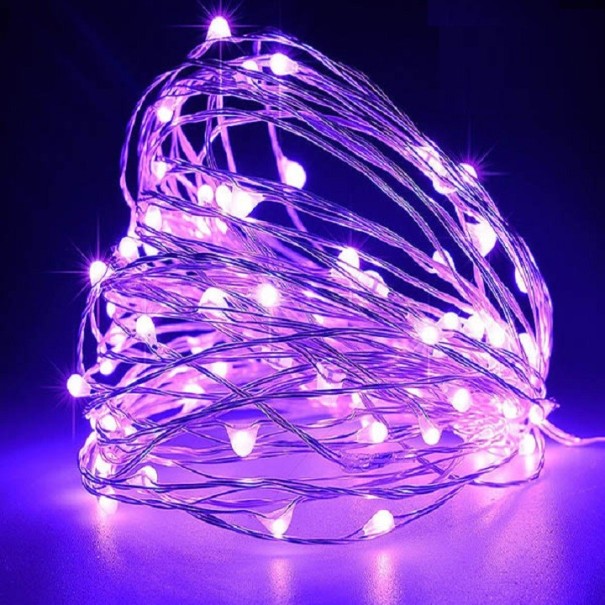 LED-lyskæde lilla L