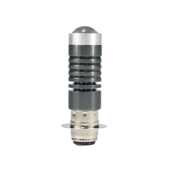 LED-motorkoplamp 10000 lm P15D-25-1 Aluminium behuizing Lamp voor scooter en motor 63 x 25 mm Krachtige witte lamp