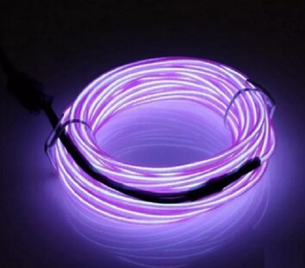 LED NEON ohebný pásek 3 m fialová