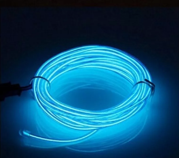 LED NEON ohebný pásek 5 m modrá