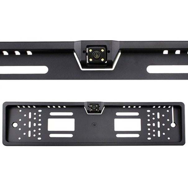 LED-parkeringskamera bagtil med nummerpladeramme B428 1
