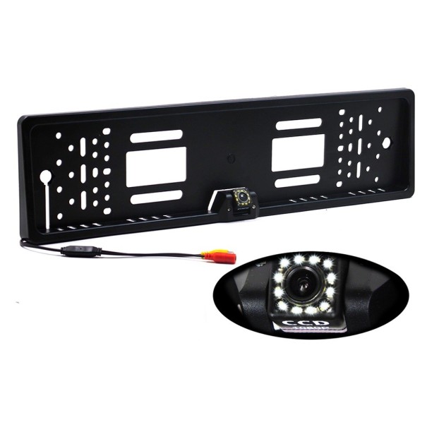 LED Parking Camera in Number Plate Frame 1