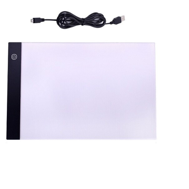 LED-piirustustaulu musta