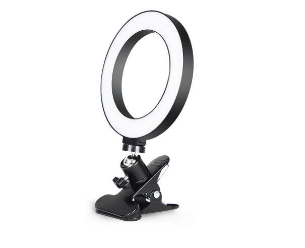 LED-Ringlicht mit Clip 1