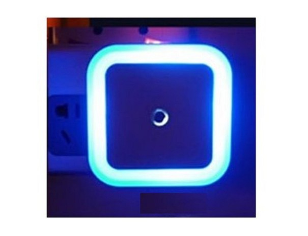 LED sockellampa blå