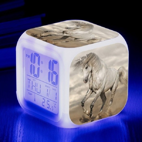LED stolní hodiny A5102 6