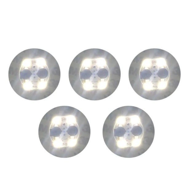 LED suport pentru pahar cu lumini intermitente autocolant pentru baza paharului diametru cca 6 cm LED lumină pentru pahar sau sticlă alb
