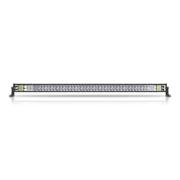 LED svetelná rampa rovná 1020 W 52 palcov Dĺžka 129,8 cm IP68 Studené biele svetlo 6500 K Čierne telo S kabelážou Na offroad aj pracovné stroje 1