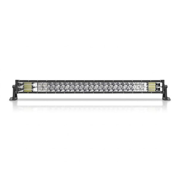 LED svetelná rampa rovná 620 W 32 palcov Dĺžka 84,4 cm IP68 Studené biele svetlo 6500 K Čierne telo S káblovým vedením Na offroad aj pracovné stroje 1