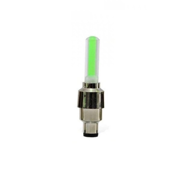 LED světlo do výpletu kola 2 ks zelená