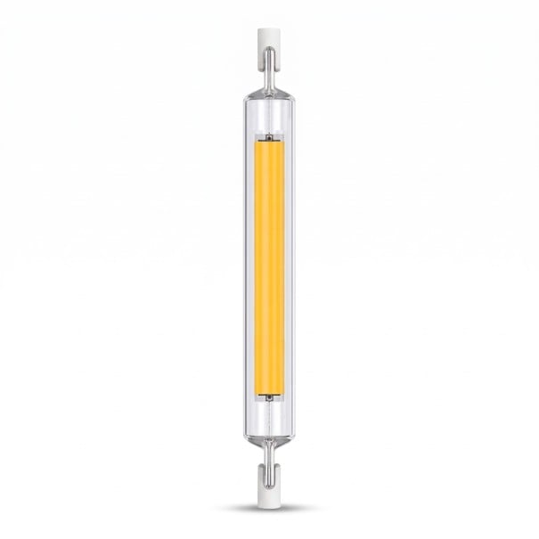 LED trubicás izzó R7S 118 mm Kétoldalas foglalat 30 W 220 V COB szalag átlátszó csőben Természetes fehér Reflektorokhoz és lámpákhoz 1