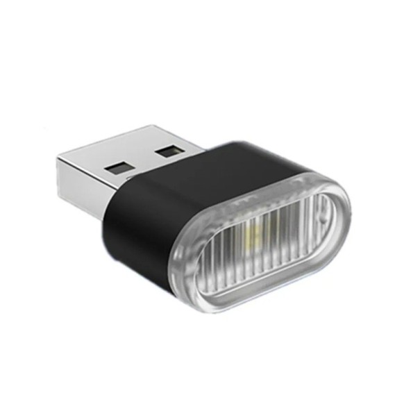 LED USB-lamp 22,5 x 2 cm Mini neon nachtlampje voor auto, sfeerverlichting, ABS decoratie, modelauto, sieraden