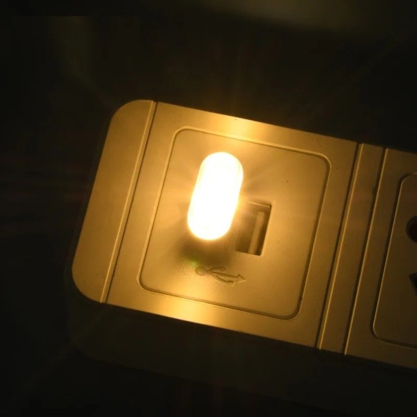 LED USB lumière 22,5 x 2 cm Mini lumière nocturne néon pour voiture Éclairage d'ambiance intérieur Décoration en ABS Modélisation voiture blanc chaud