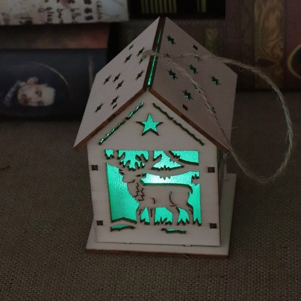 LED verlicht huisje 1