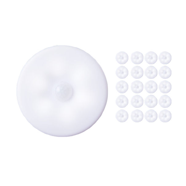 LED-yövalo liiketunnistimella, 20 kpl 2