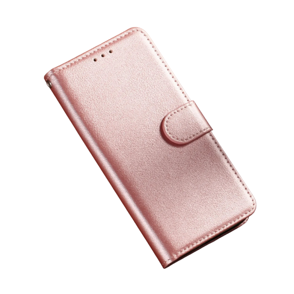 Leder-Klapphülle für Samsung Galaxy A20e rosa
