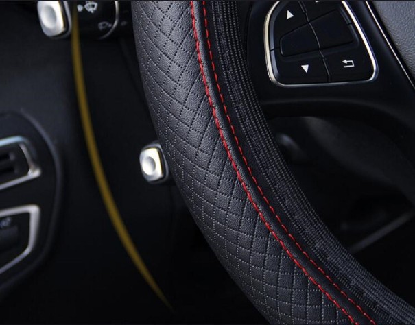 Lederen stuurhoes voor Renault