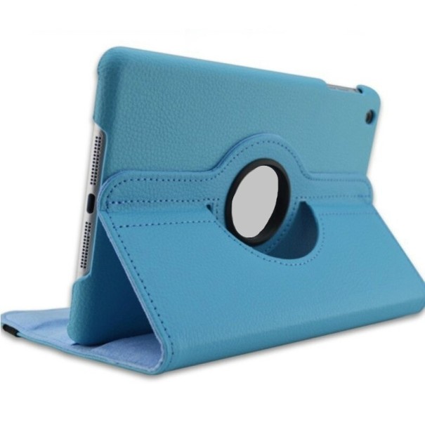 Ledertasche für Apple iPad mini 4 / 5 hellblau