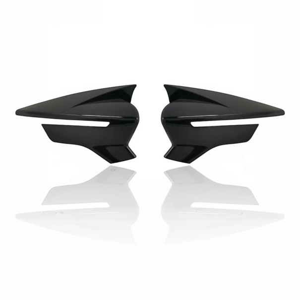 Left and Right Wing Mirror Covers Direct Fit 2 pcs Gloss Black ABS Plastic for SEAT Leon Mk3 5F 2012–2020, Ibiza Mk5, Arona KJ7 1