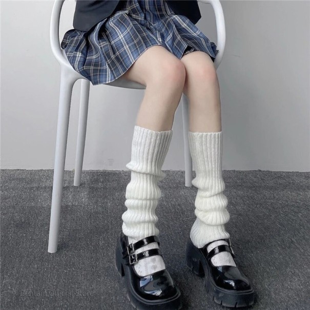 Leg Warmers 40 cm white