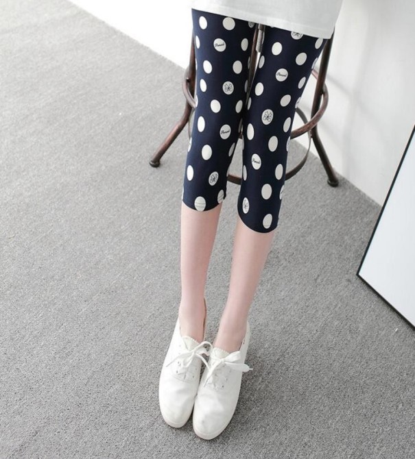 Leggings capri estampados para mujer XL 4