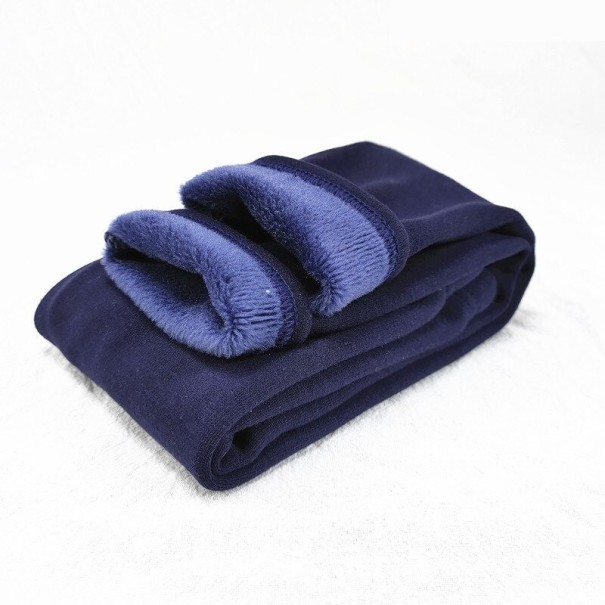 Leggings de invierno para niñas T2469 azul oscuro 10