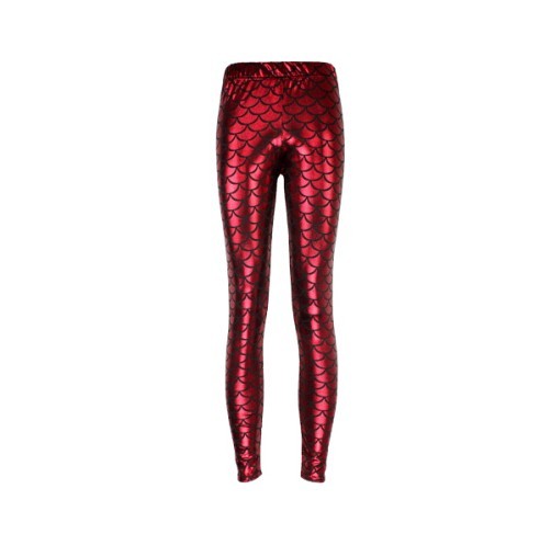 Leggings elegantes para mujer - Rojo J3333 L