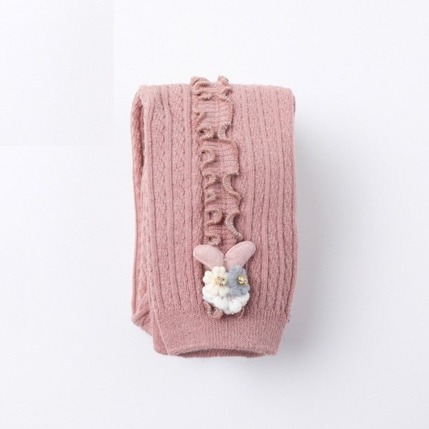 Leggings en tricot pour filles T2475 1-3 ans 5