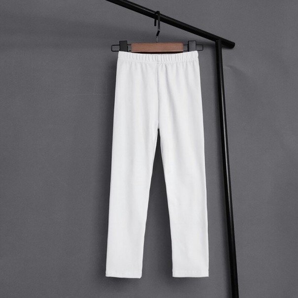 Leggings Fille T2467 blanc 3