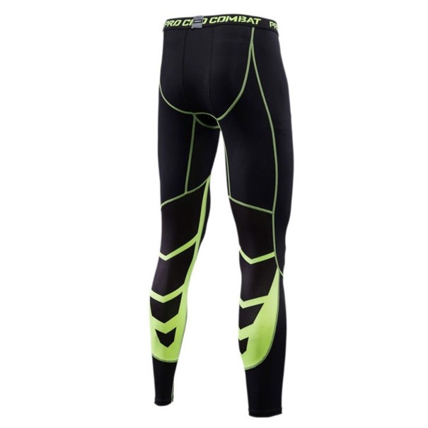 Leggings Masculinos F1716 verde S