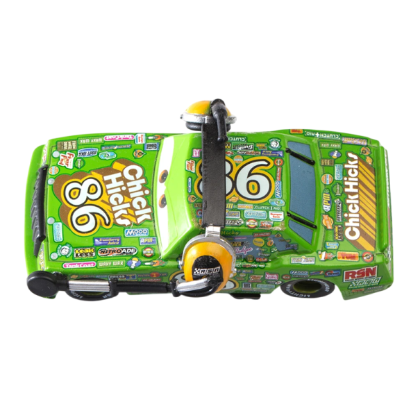 Legierungsspielzeugauto 1:55 Disney Pixar Cars 3 Chick Hicks Rennwagenmodell Metallspielzeug für Kinder Detaillierte Miniatur eines englischen Autos 1