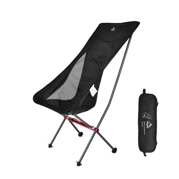 Lehătul pliabil portabil 98 x 48 x 92 cm Înălțimea șezutului 41 cm Capacitate de încărcare 150 kg Lehătul confortabil pentru exterior pentru grădină camping plajă relaxare 1