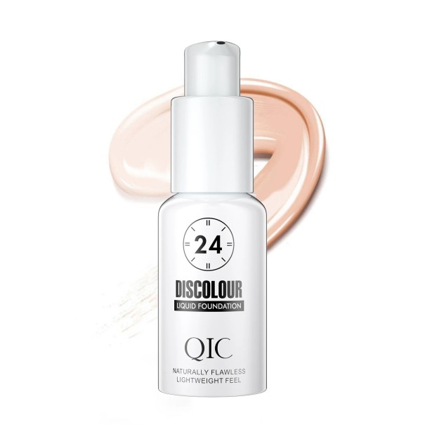 Lehký tekutý make-up s funkcí změny barvy 30 ml 3 x 3 x 9,8 cm s 24hodinovou výdrží pro přirozený a bezchybný vzhled pleti 1
