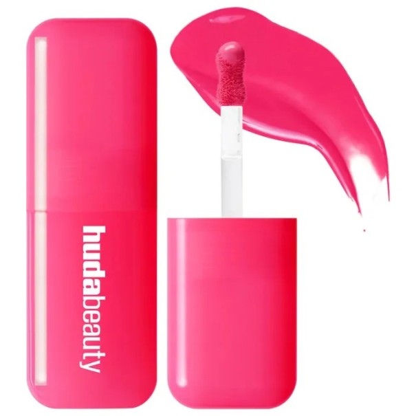 Leichte flüssige Rouge für Wangen und Lippen Schichtpigmente Strahlender Effekt Langanhaltendes feuchtigkeitsspendendes Make-up mit Applikator mehrere Farbtöne dunkelrosa