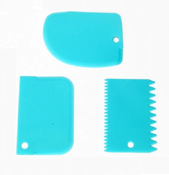 Leivontasarja - 3 osaa vaaleansininen