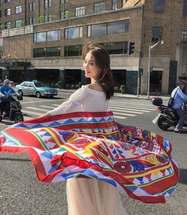 Lenço feminino P876 9