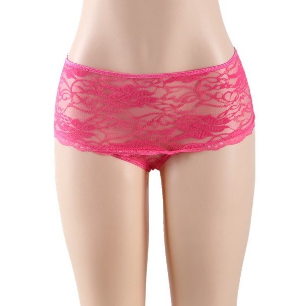 Lenjerie erotică pentru femei roz 4XL