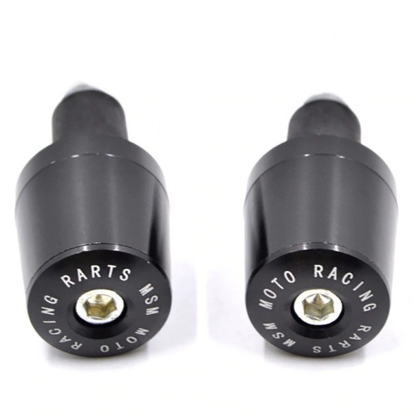 Lenkerenden 2 Stk schwarz