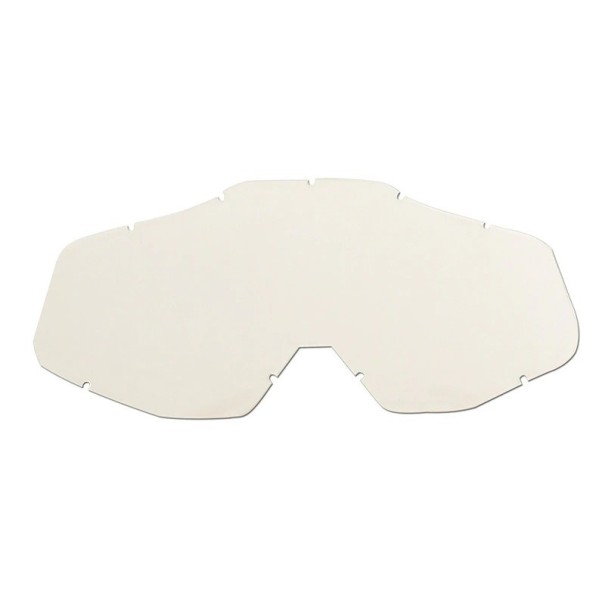 Lente de repuesto para gafas de moto color transparente